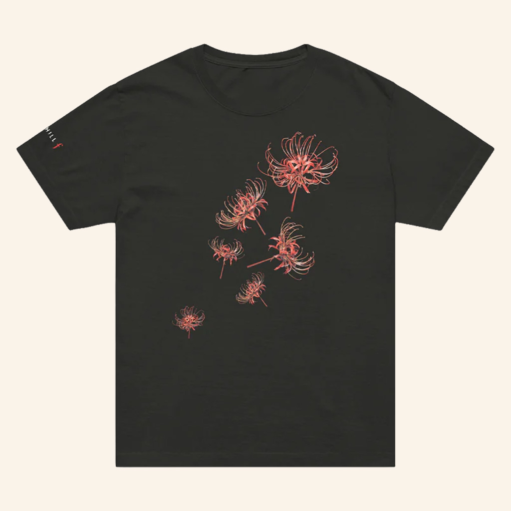 Silent Hill F Merch Silent Hill F Erosion Flower T-Shirt Birthday Presents For Wife