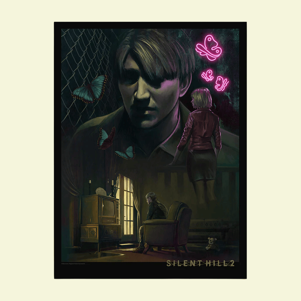 Silent Hill Merch SILENT HILL 2 Art Poster Living Room Wall Art Fan Merch