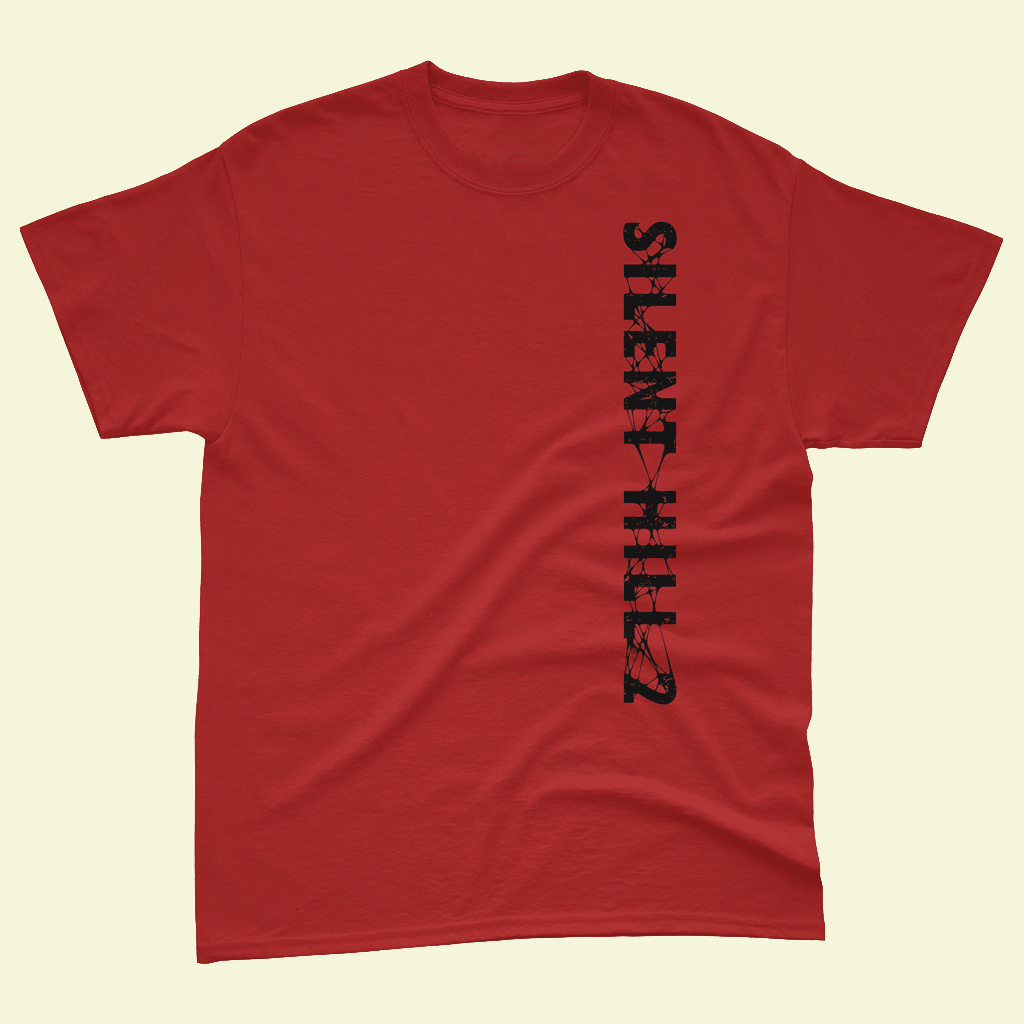 Silent Hill Merch SILENT HILL 2 Logo Shirt Red Good Gifts For Brother