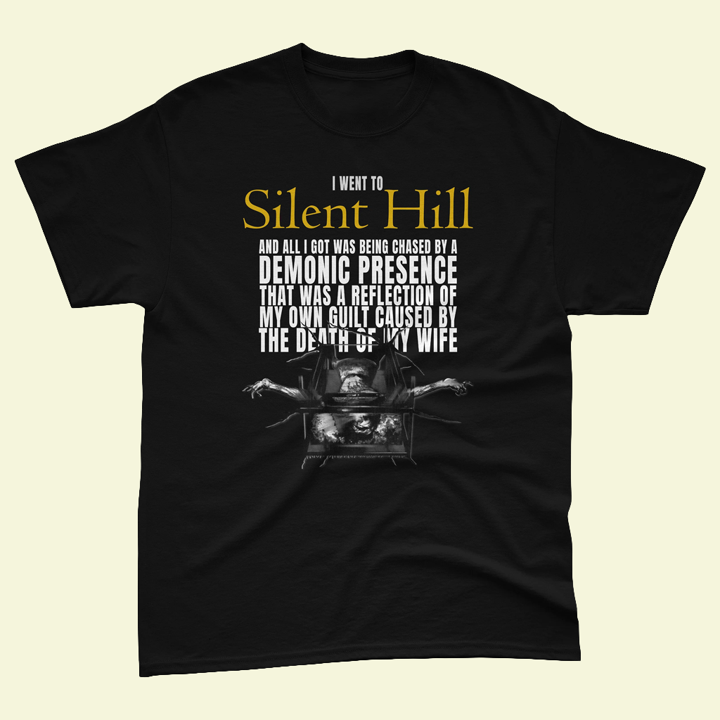 Silent Hill Merch SILENT HILL 2 Lousy Shirt Good Gifts For Boyfriend