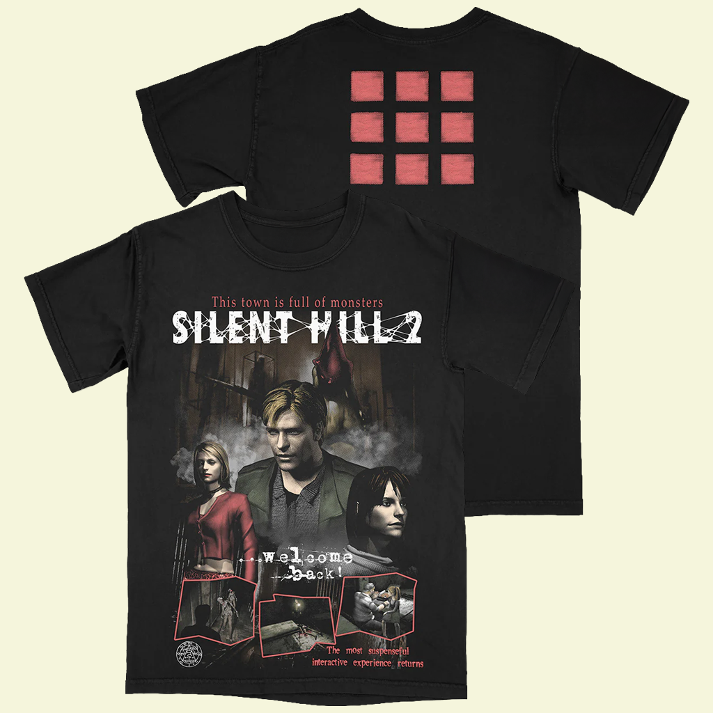 Silent Hill Merch This Town Is Full Of Monsters SILENT HILL 2 T-Shirt Gifts For Fans