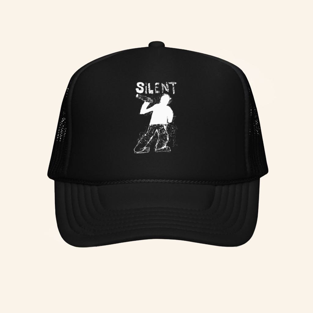 Silent Merch Silent Bottle Job Mesh Trucker Hat Gifts For Brother Silent Merch Silent Bottle Job Mesh Trucker Hat Gifts For Brother