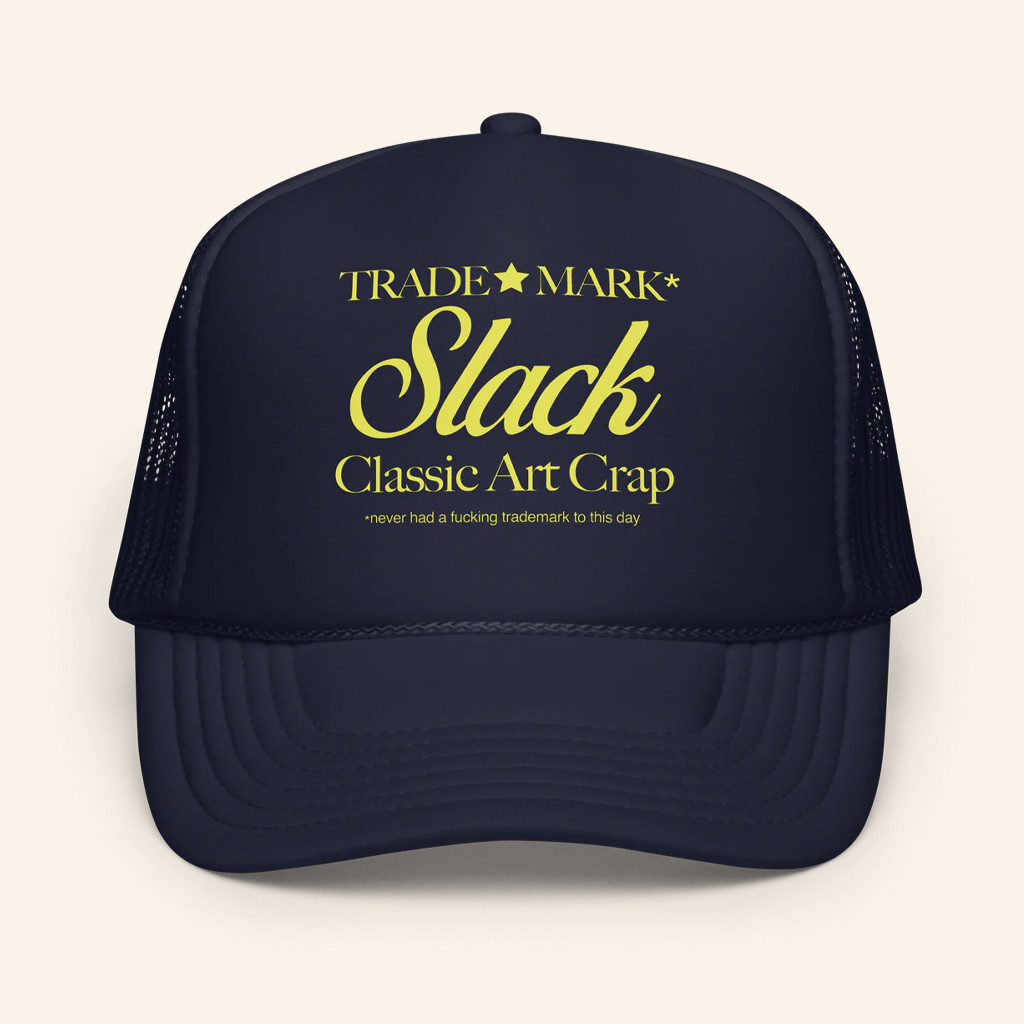 Silent Merch Slack Classic Art Crap Trucker Hat Gifts For Boyfriend