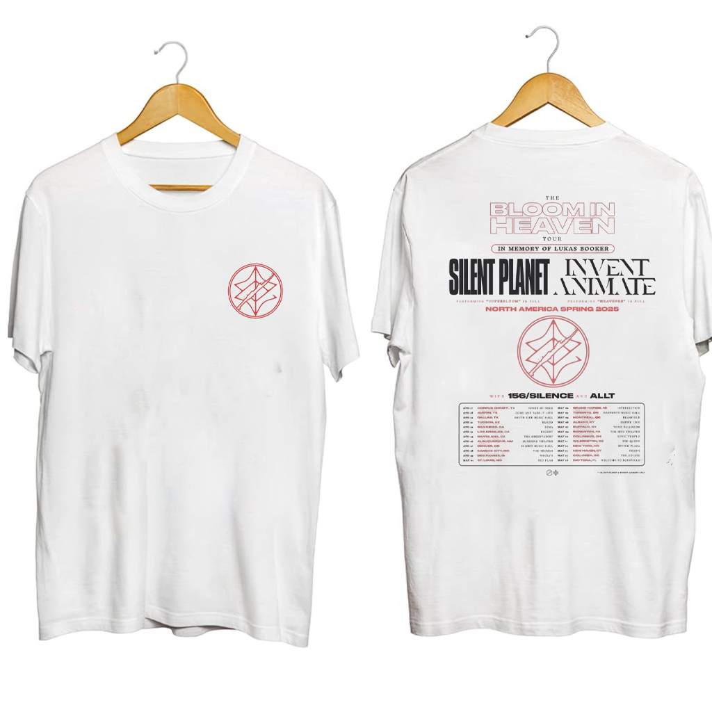 Silent Planet and Invent Animate Tour Shirt Fan Merch Gifts For Wife