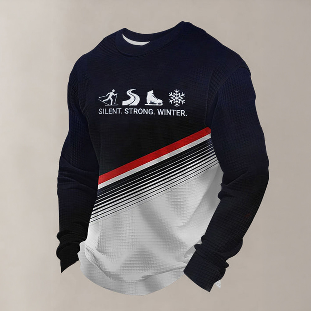 Silent Strong Winter Team YSA Ski 2026 Long Sleeve Shirt United States Milano Cortina 2026 Apparel