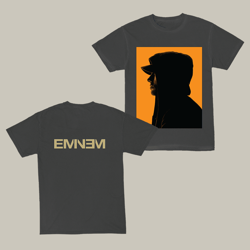 Silhouette Eminem T-Shirt Rap Music Shirt Eminem Lover Present Ideas