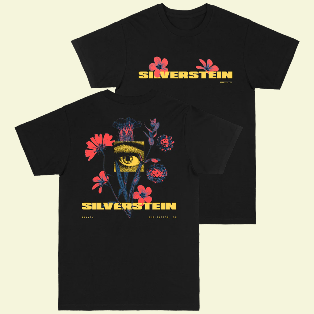 Silverstein Merch Bouquet T-Shirt Silverstein Shirt Birthday Presents For Girlfriend