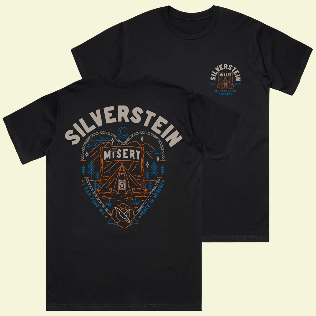 Silverstein Merch Camp Misery T-Shirt Best Gifts For Boyfriend