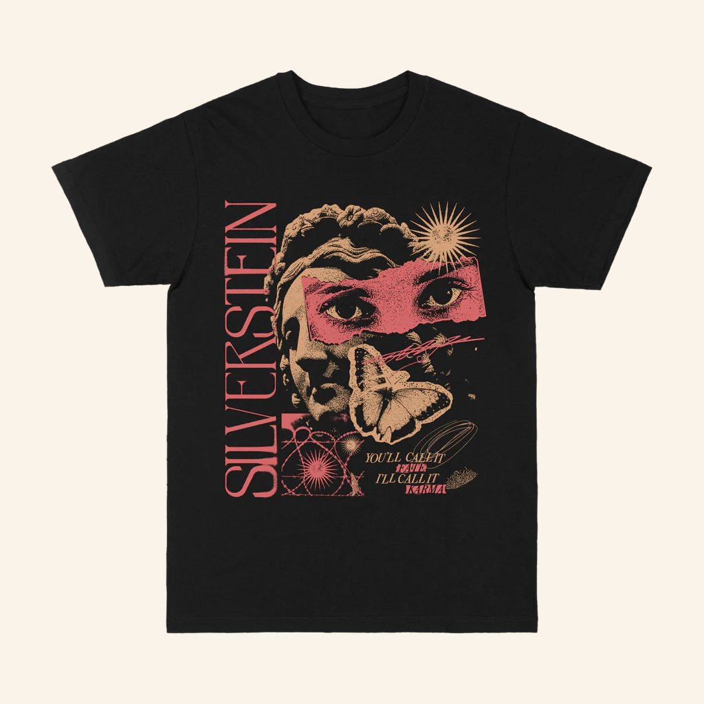 Silverstein Merch Fate Karma Shirt Silverstein T-Shirt Gift For Band Fans