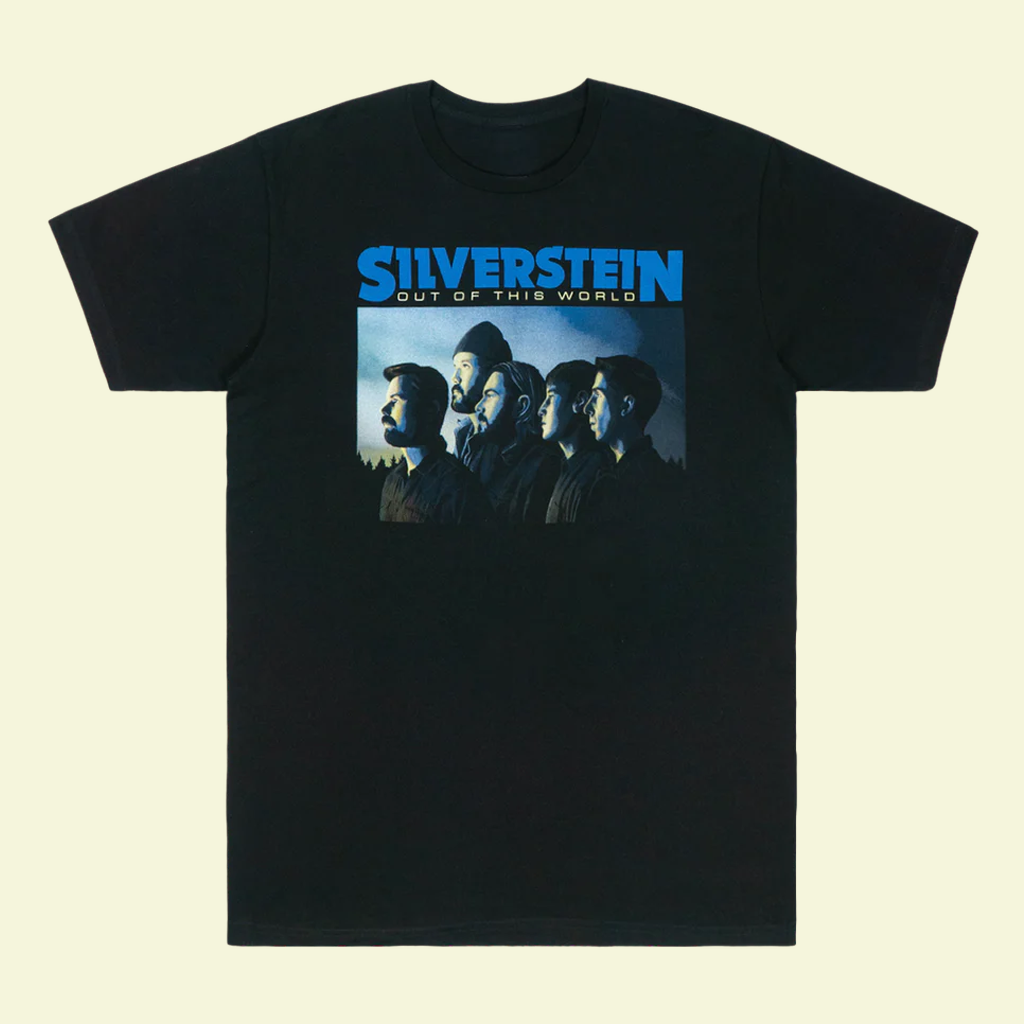 Silverstein Merch Out Of This World Photo T-Shirt Birthday Gifts For Music Lovers