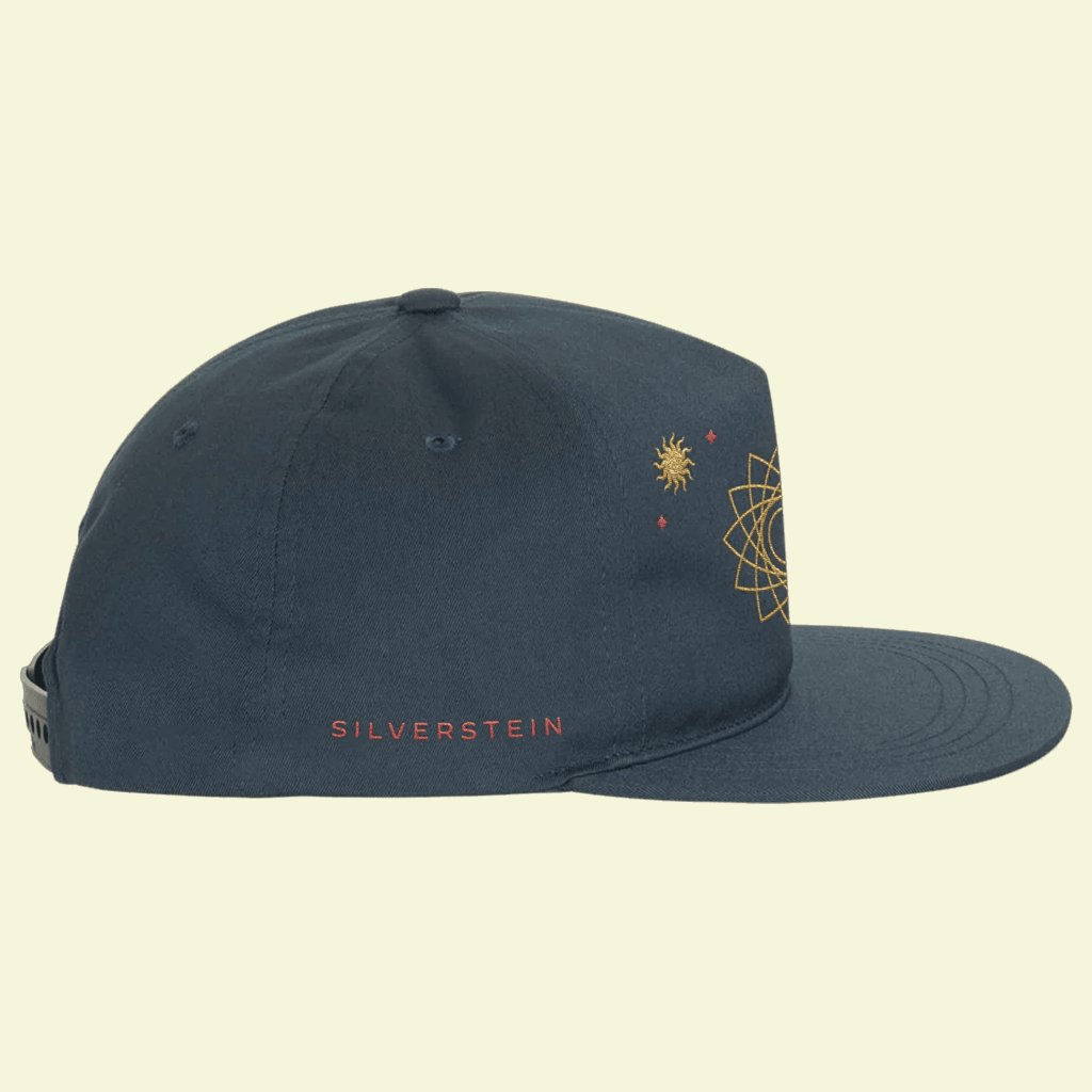 Silverstein Merch Pink Moon Embroidered Snapback Hat Gifts For Music Fans