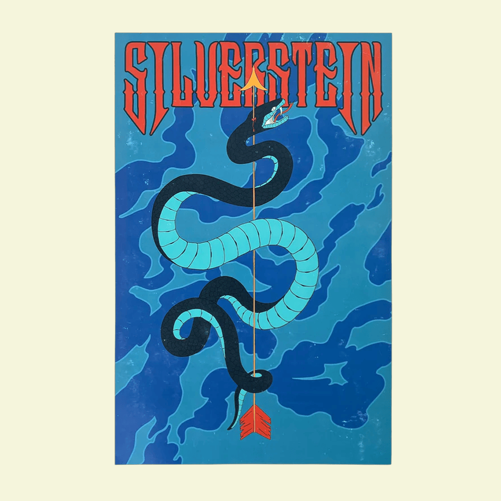 Silverstein Merch Snake Poster Living Room Wall Art Gifts For Band Fans