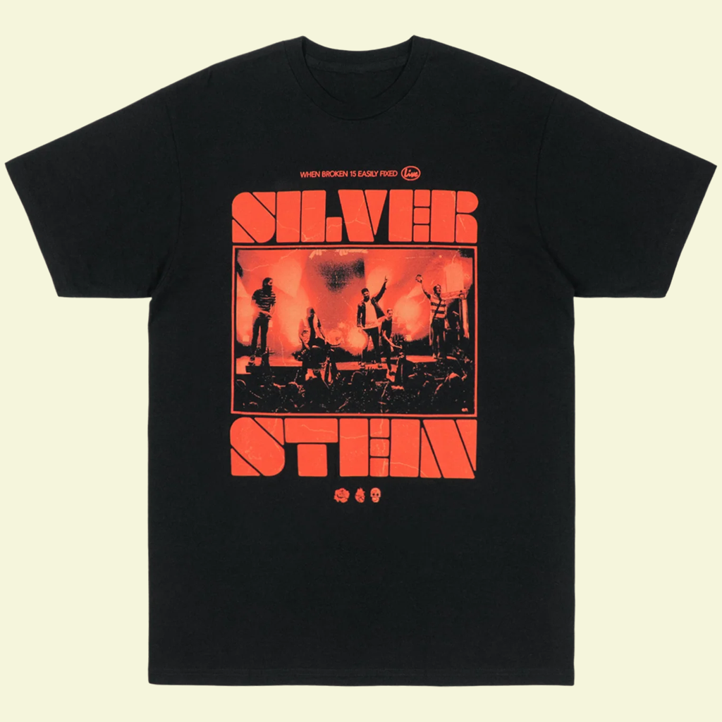 Silverstein Merch When Broken Is Easily Fixed Live T-Shirt Gifts For Band Fans