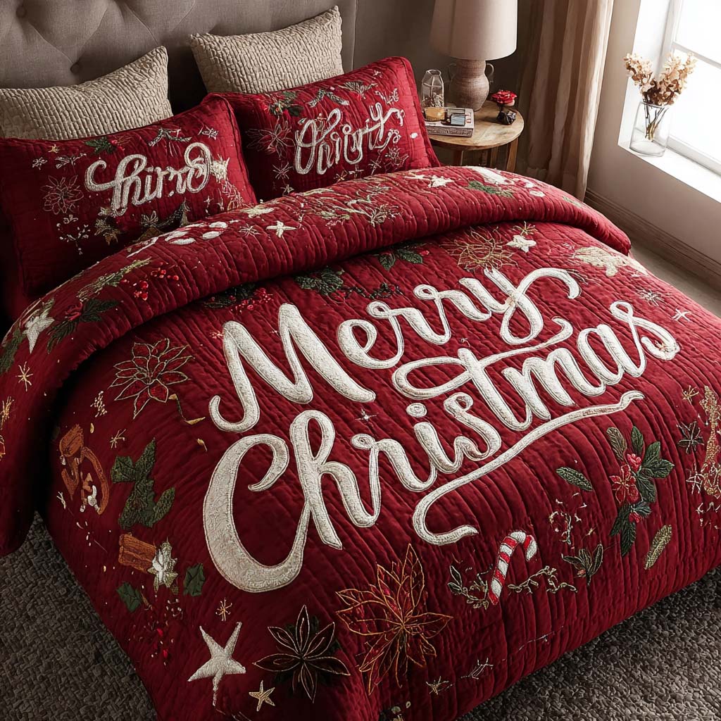 Simple Joy Vibes Quilted Bedding Set Bedspreads King Nature Lover Gift For Grandpa