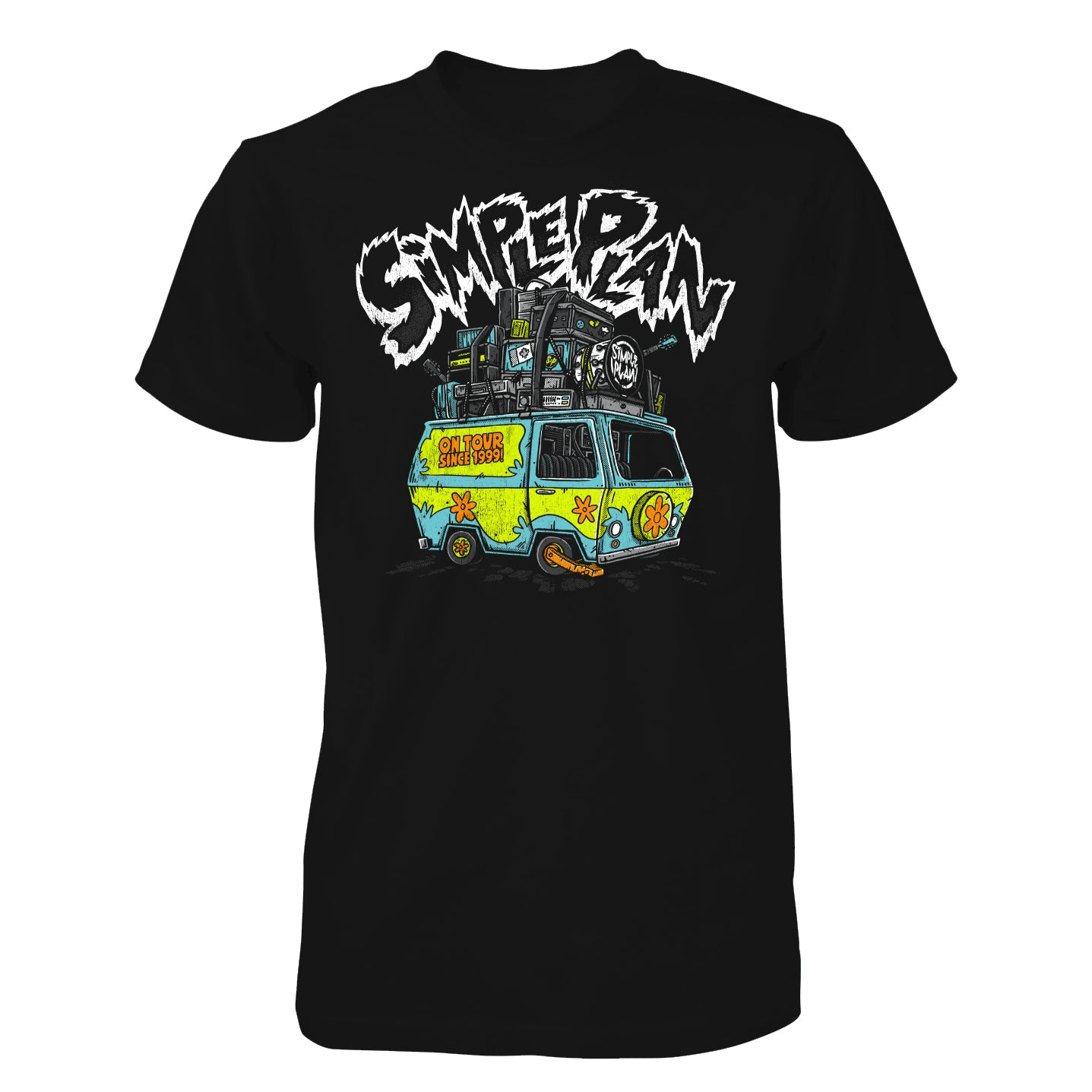 Simple Plan Merch Band In Van Tour T-shirt Gift Ideas For Husband Simple Plan Merch Band In Van Tour T-shirt Gift Ideas For Husband