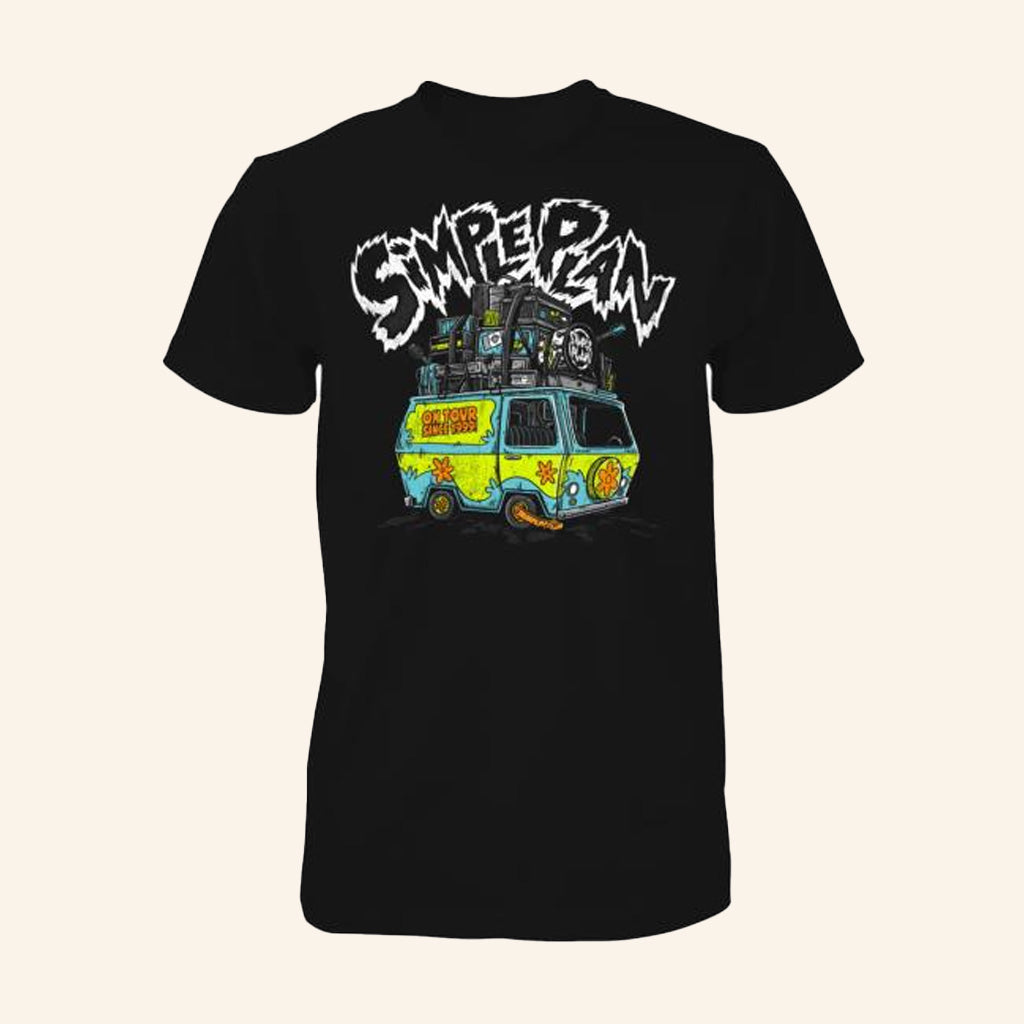 Simple Plan Merch Band In Van Tour T-Shirt Gifts For Fans Simple Plan Merch Band In Van Tour T-Shirt Gifts For Fans