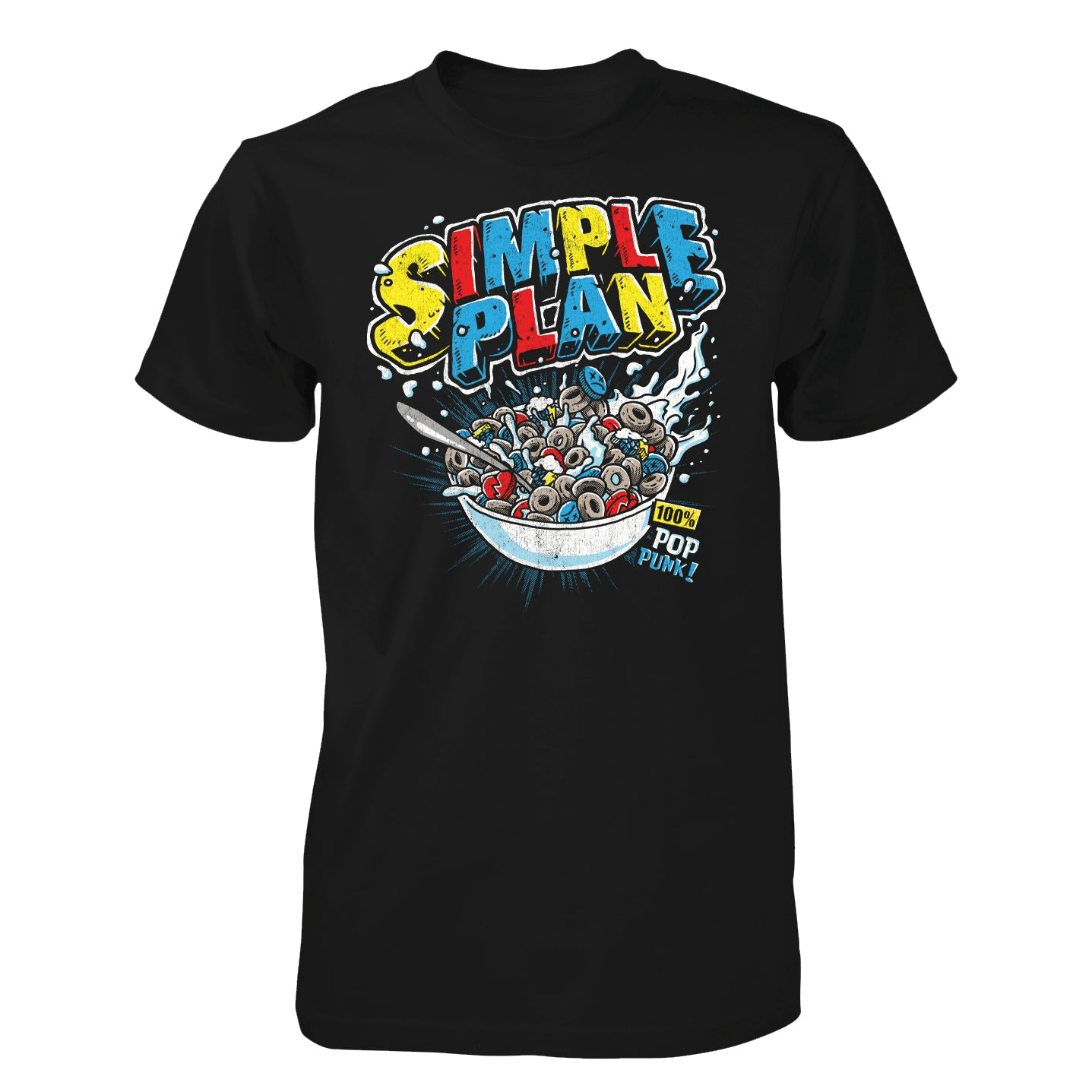 Simple Plan Merch Cereal T-shirt Best Gifts For Husband Simple Plan Merch Cereal T-shirt Best Gifts For Husband