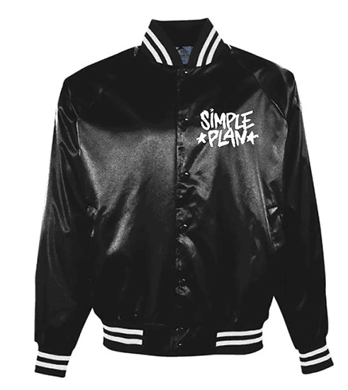 Simple Plan Merch Doodle Satin Jacket Gifts For My Husband Simple Plan Merch Doodle Satin Jacket Gifts For My Husband