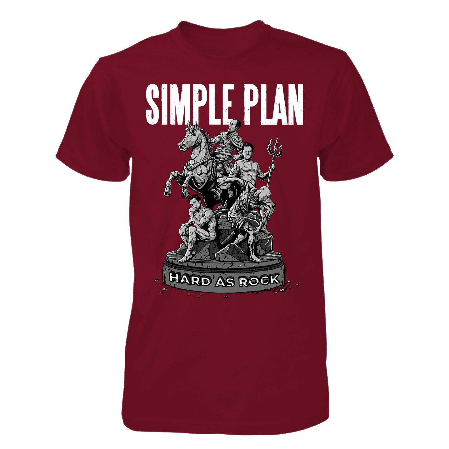 Simple Plan Merch Hard As Rock T-Shirt Useful Gifts For Husband Simple Plan Merch Hard As Rock T-Shirt Useful Gifts For Husband