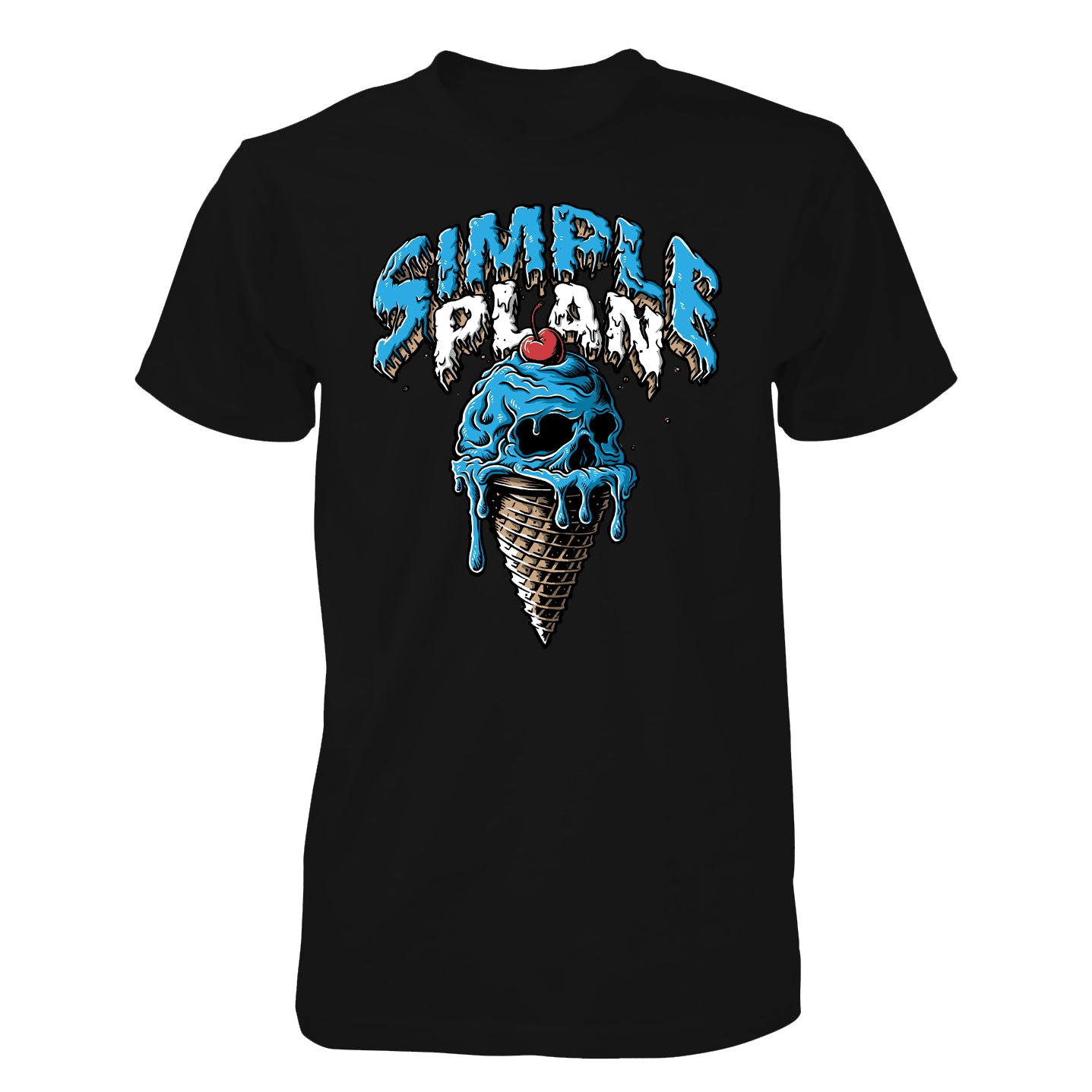 Simple Plan Merch Ice Cream T-shirt Gifts For Your Boyfriend Simple Plan Merch Ice Cream T-shirt Gifts For Your Boyfriend