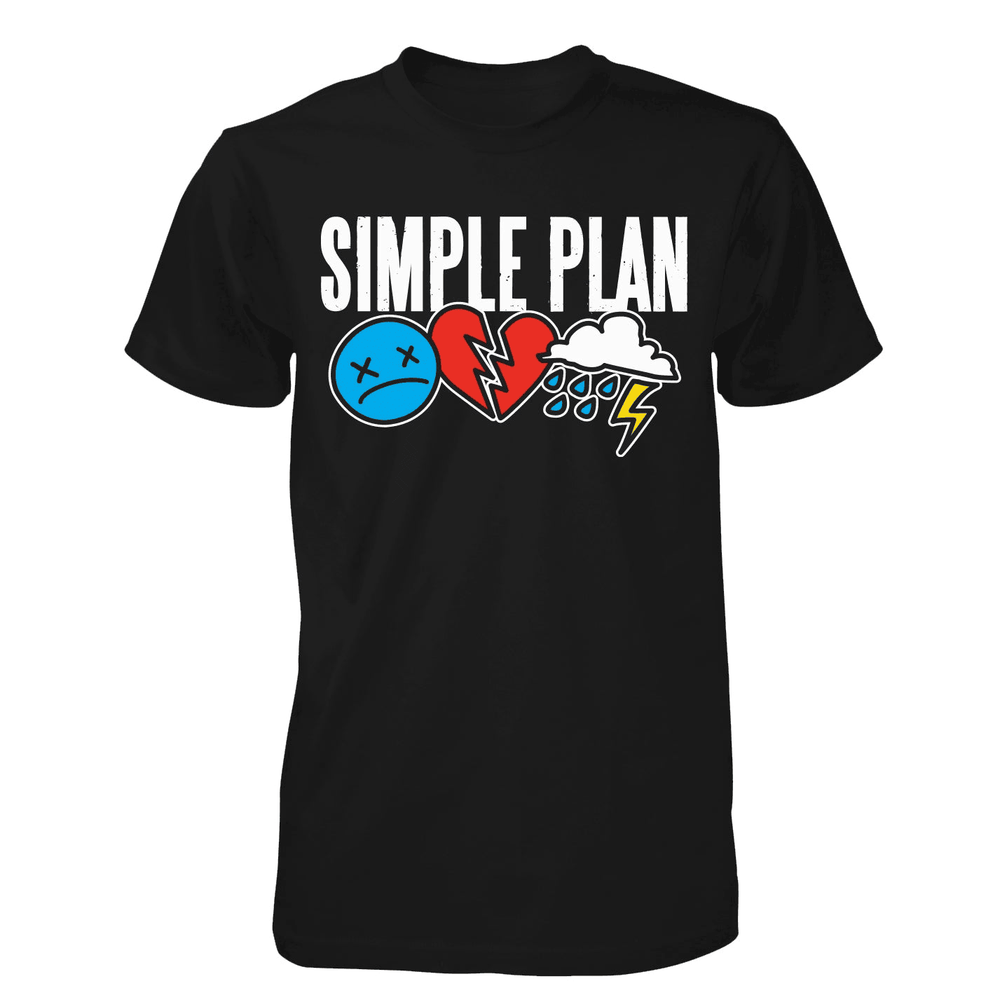 Simple Plan Merch Original 3 Icons Logo T-Shirt Gifts For My Boyfriend Simple Plan Merch Original 3 Icons Logo T-Shirt Gifts For My Boyfriend