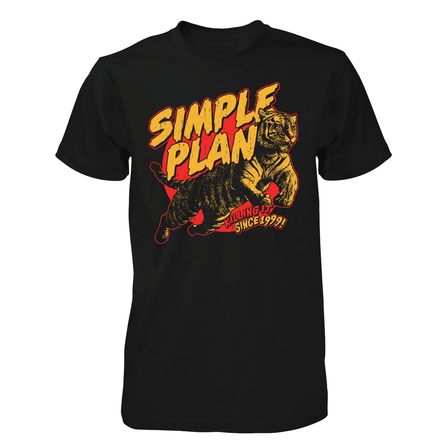 Simple Plan Merch Tiger 1999 T-shirt Gifts For Father Simple Plan Merch Tiger 1999 T-shirt Gifts For Father