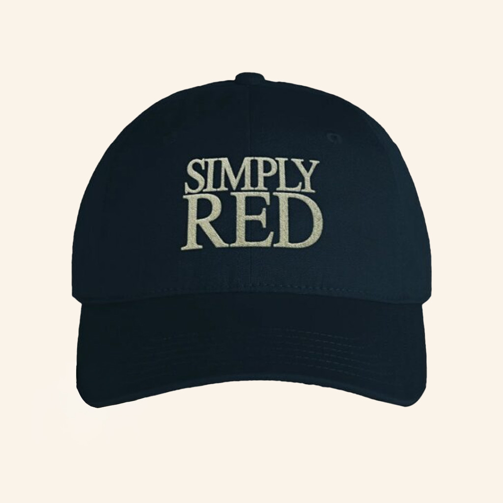 Simply Red Merch Simply Red Logo Embroidered Hat Christmas Gifts For Pop Fans