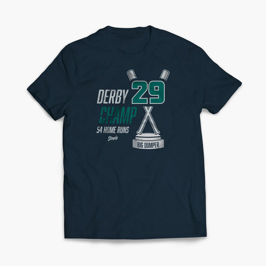 Simply Seattle Storm Merch Derby Champ Big Dumper Trophy T-Shirt Presents For Dad Simply Seattle Storm Merch Derby Champ Big Dumper Trophy T-Shirt Presents For Dad