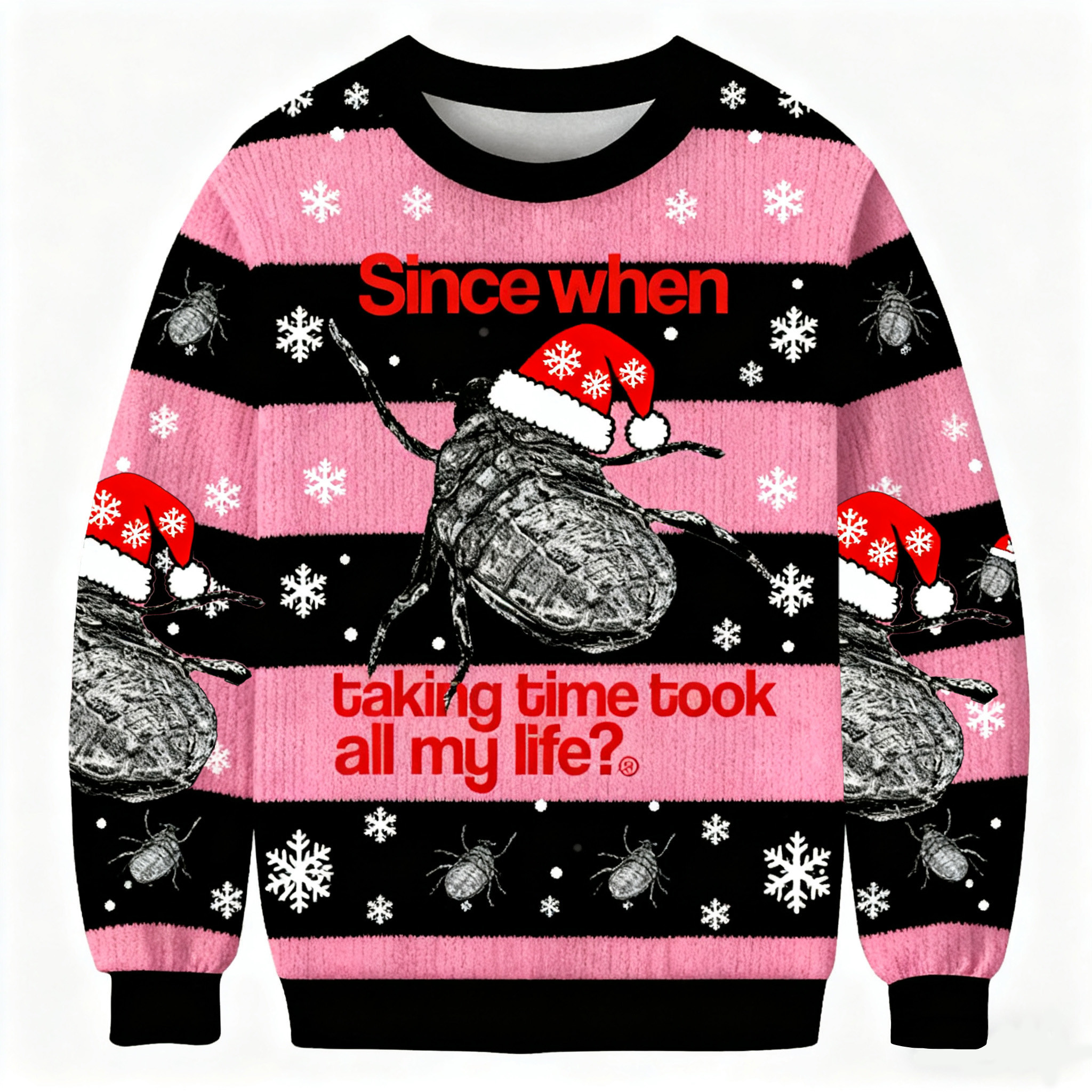 Since When Taking Time Took All My Life Christmas Ugly Sweater Winter Apparel Xmas Gift Ideas