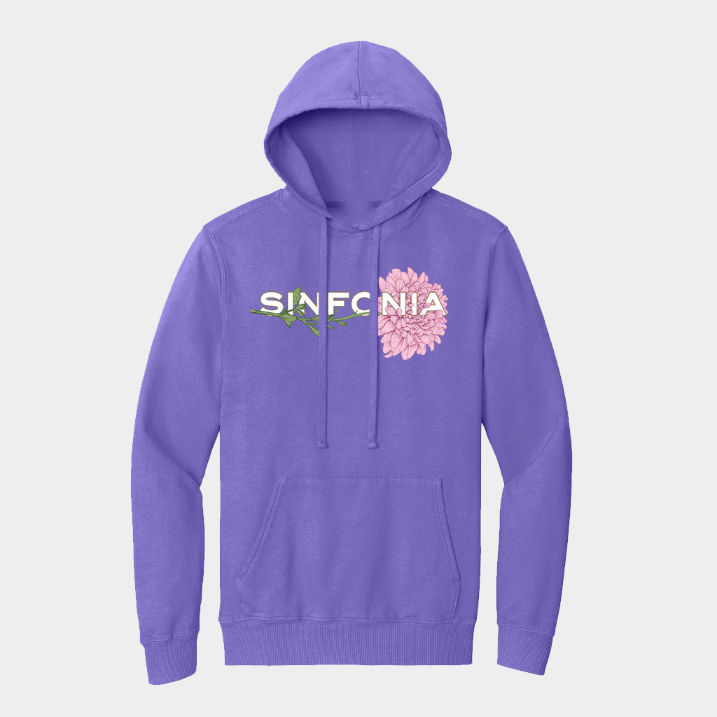Sinfonia Merch Chrysanthemum Pink Horizontal Hoodie Birthday Gift For Girlfriend-1