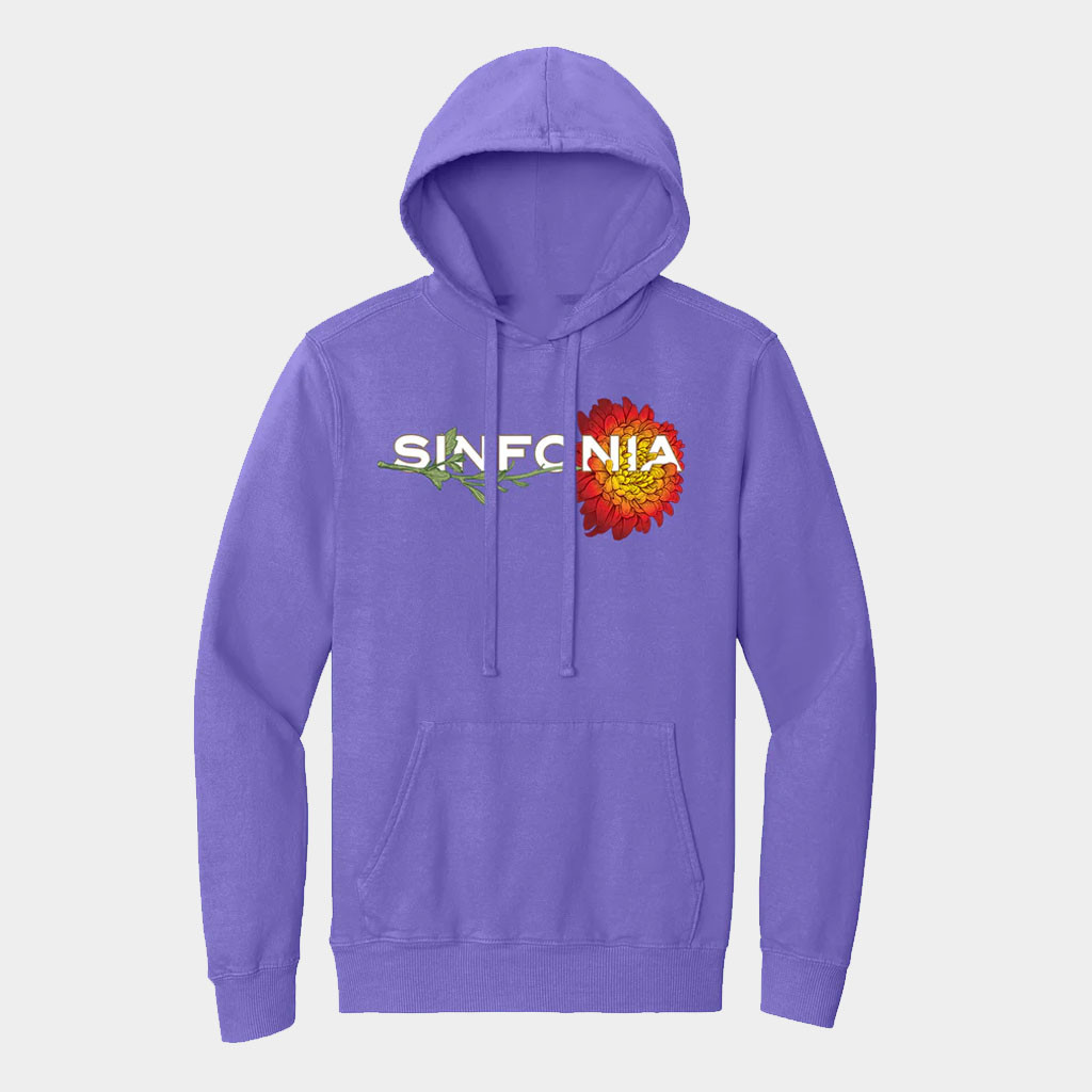 Sinfonia Merch Chrysanthemum Red Horizontal Hoodie Best Birthday Gift For Sister-1
