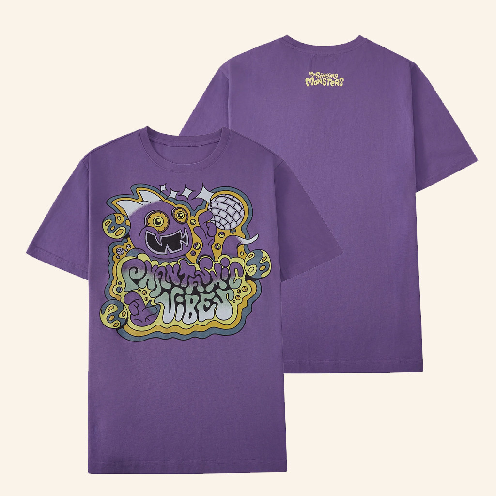 Singing Monsters Merch Phantasmic Ghazt Vibes T-Shirt Gifts For Best Friends