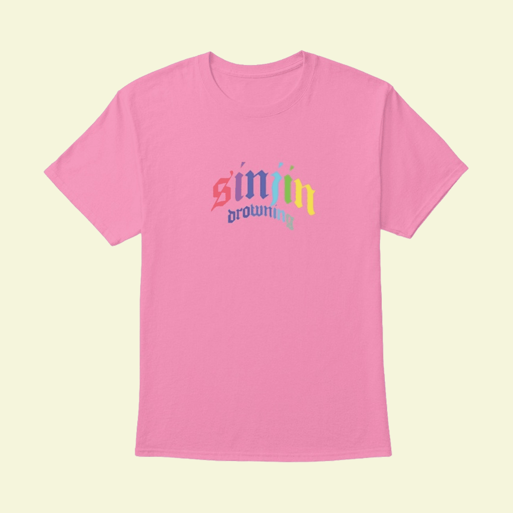 Sinjin Drowning Merch Sinjin Drowning T-Shirt Best Gifts For Girlfriend