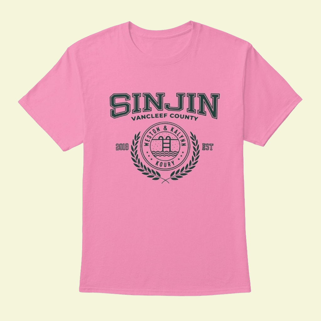 Sinjin Drowning Merch Sinjin Vancleef County T-Shirt Gift Ideas For Wife