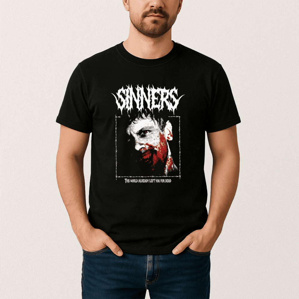 Sinners Dance With The Devil Remmick T-Shirt Rucking Fotten Clothes Gift For Husband