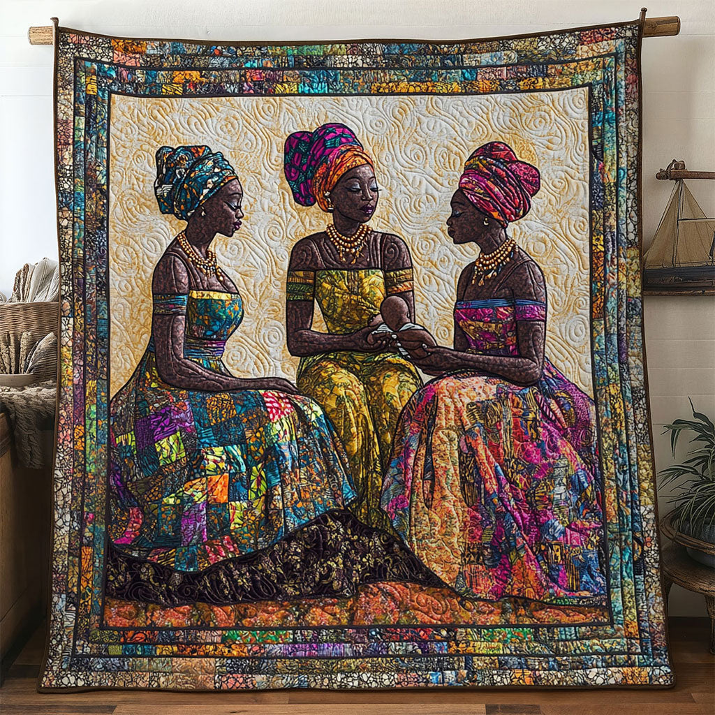 Sisterhood Woman Quilt Comfortable Quilt Blanket That Everyone Will Love