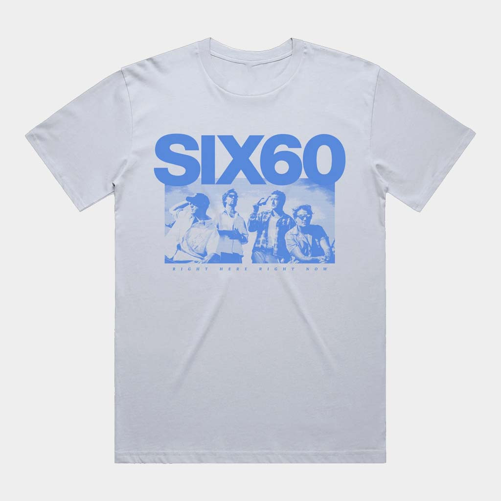 Six60 Merch Right Here Right Now Six60 T-Shirt Gifts For Pop Band Fans
