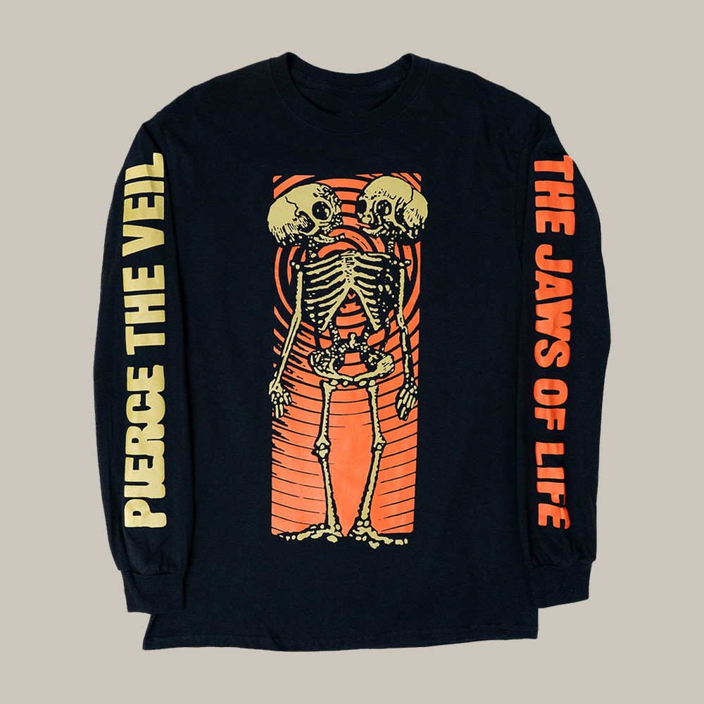 Skeleton Lovers Pierce The Veil Long Sleeve Shirt Rock Music Apparel Good Gift For Fans