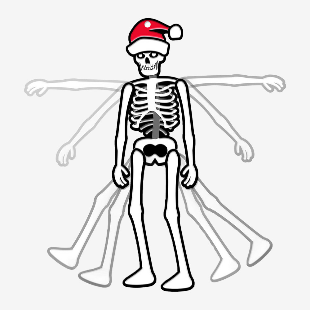 Skeleton Santa Ornament My Favorite Murder Ornament Trendy Home Decor Gift Ideas