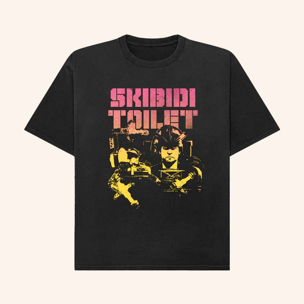 Skibidi Toilet Merch Detainer Astro Gradient Shirt Gifts For Best Friends Skibidi Toilet Merch Detainer Astro Gradient Shirt Gifts For Best Friends