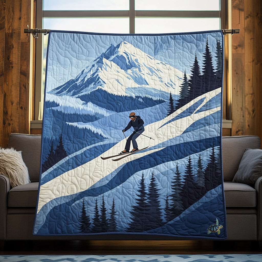 Skiing Holiday Xmas Quilt Blanket Christmas Presents For My Older Brother