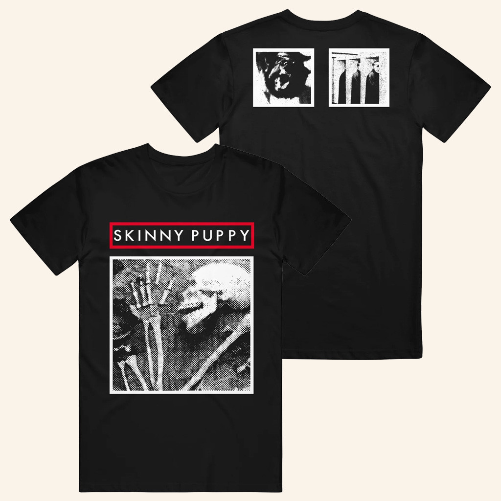 Skinny Puppy Merch Remission Black Shirt Cool Gifts For Music Lovers