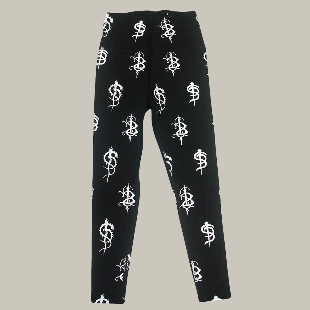 Skinny Puppy Merch Repeater Logo Leggings Skinny Puppy Clothing Gifts For Girlfriend