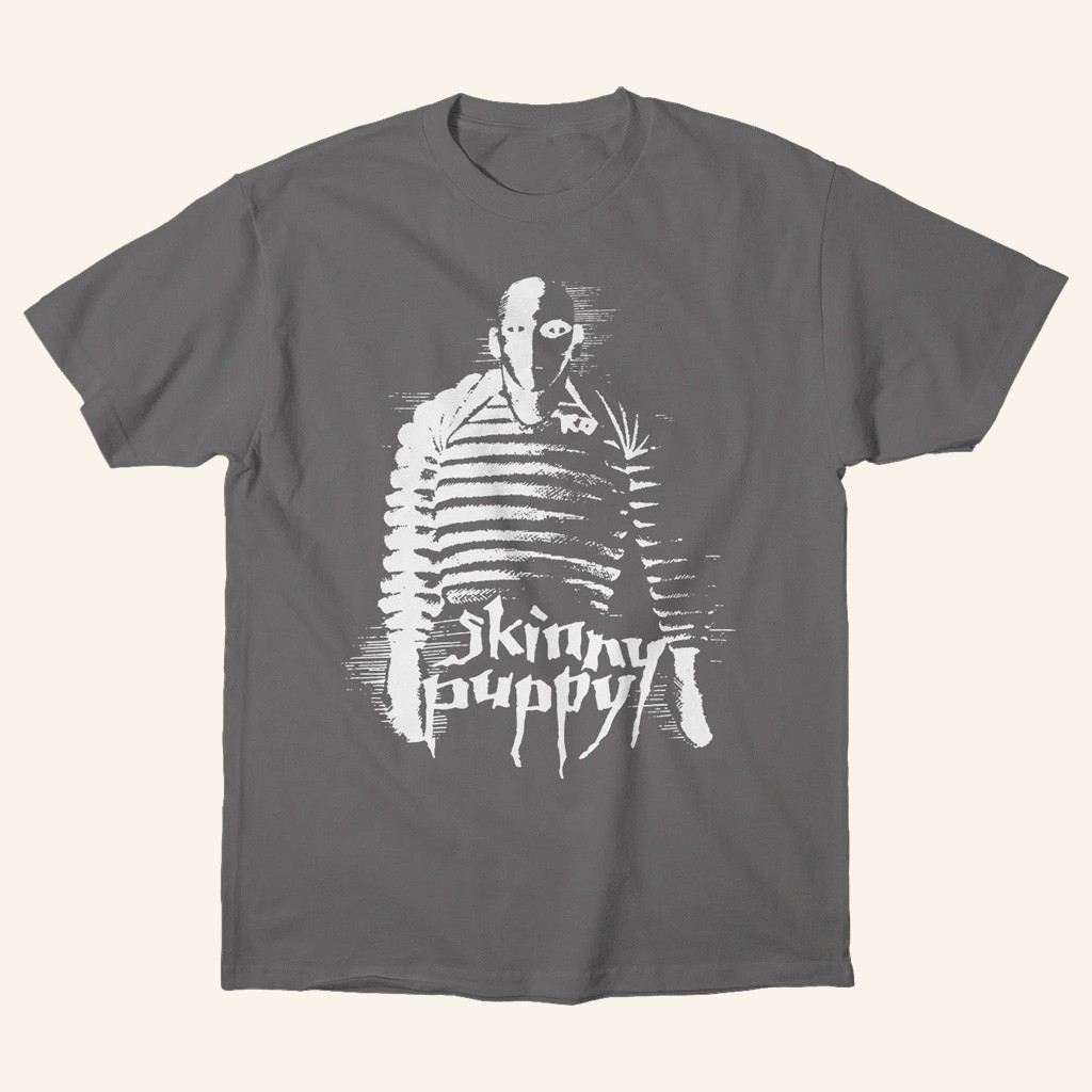 Skinny Puppy Merch Stripes Shirt Gifts For Band Fans
