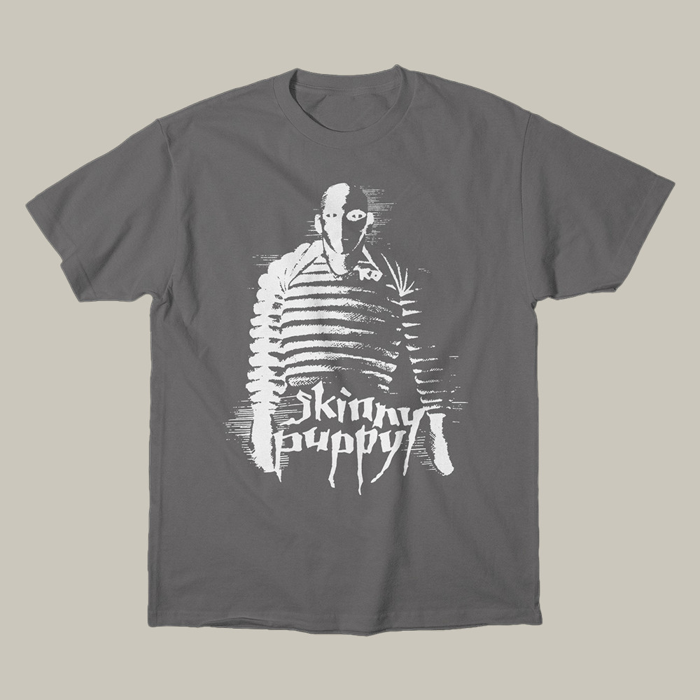 Skinny Puppy Merch Stripes T-Shirt Canadian Industrial Music Band Tee Music Lover Gifts