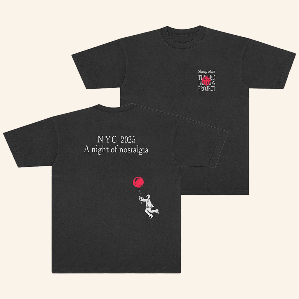 Skizzy Mars Merch Red Balloon Black T-Shirt Gift Ideas For Girlfriend Skizzy Mars Merch Red Balloon Black T-Shirt Gift Ideas For Girlfriend