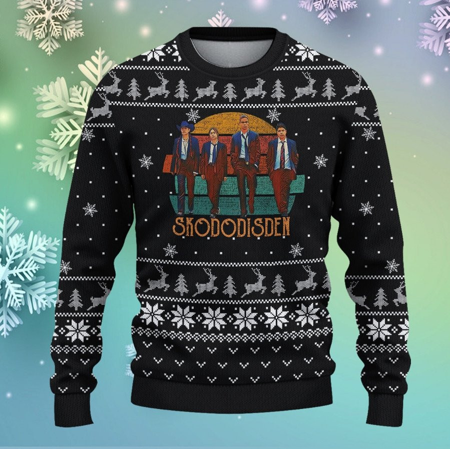 Skododisden Ugly Christmas Sweater Mens Native American Apparel Clothing Xmas Gift