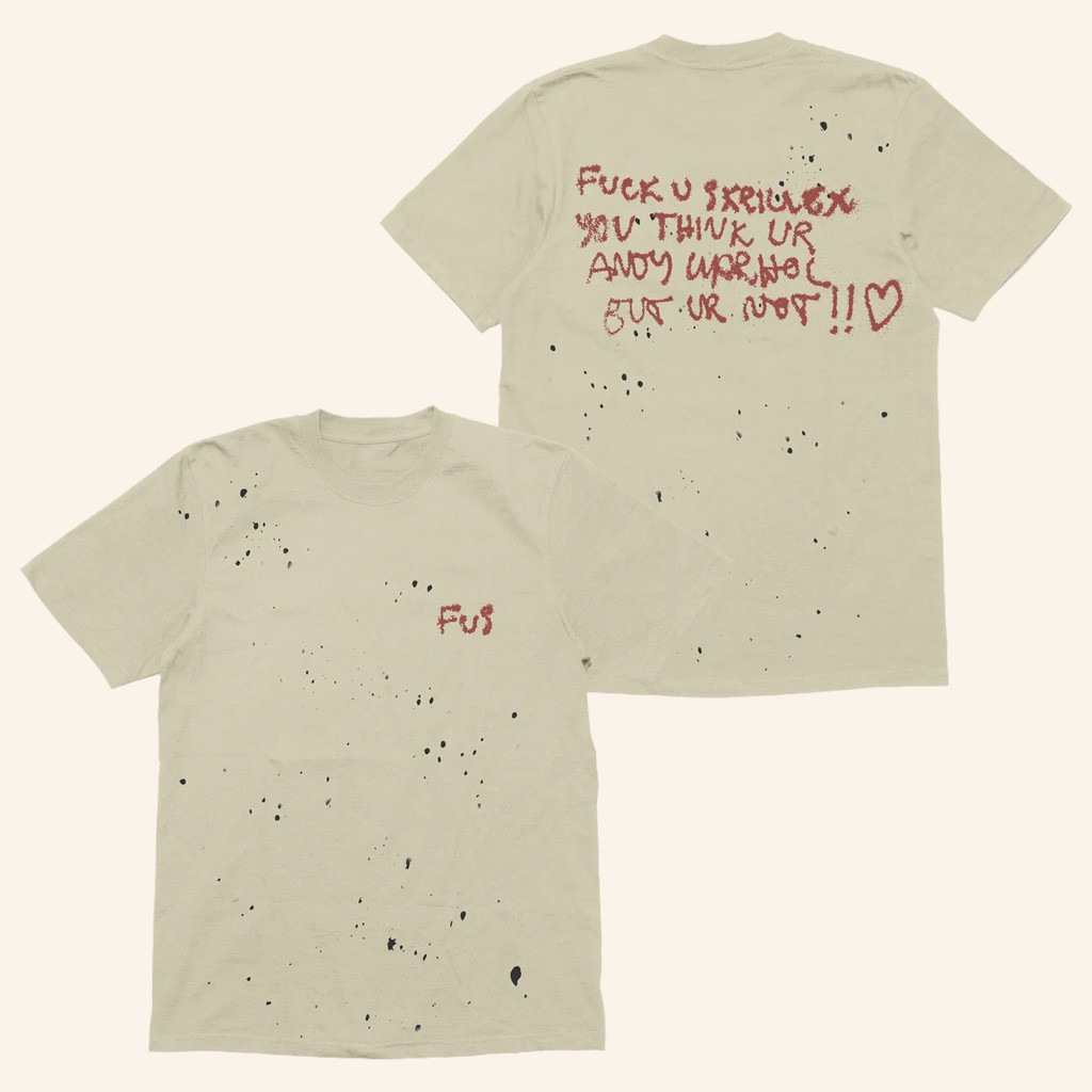 Skrillex Merch FUS Splatter T-Shirt Christmas Gifts For DJ Lovers