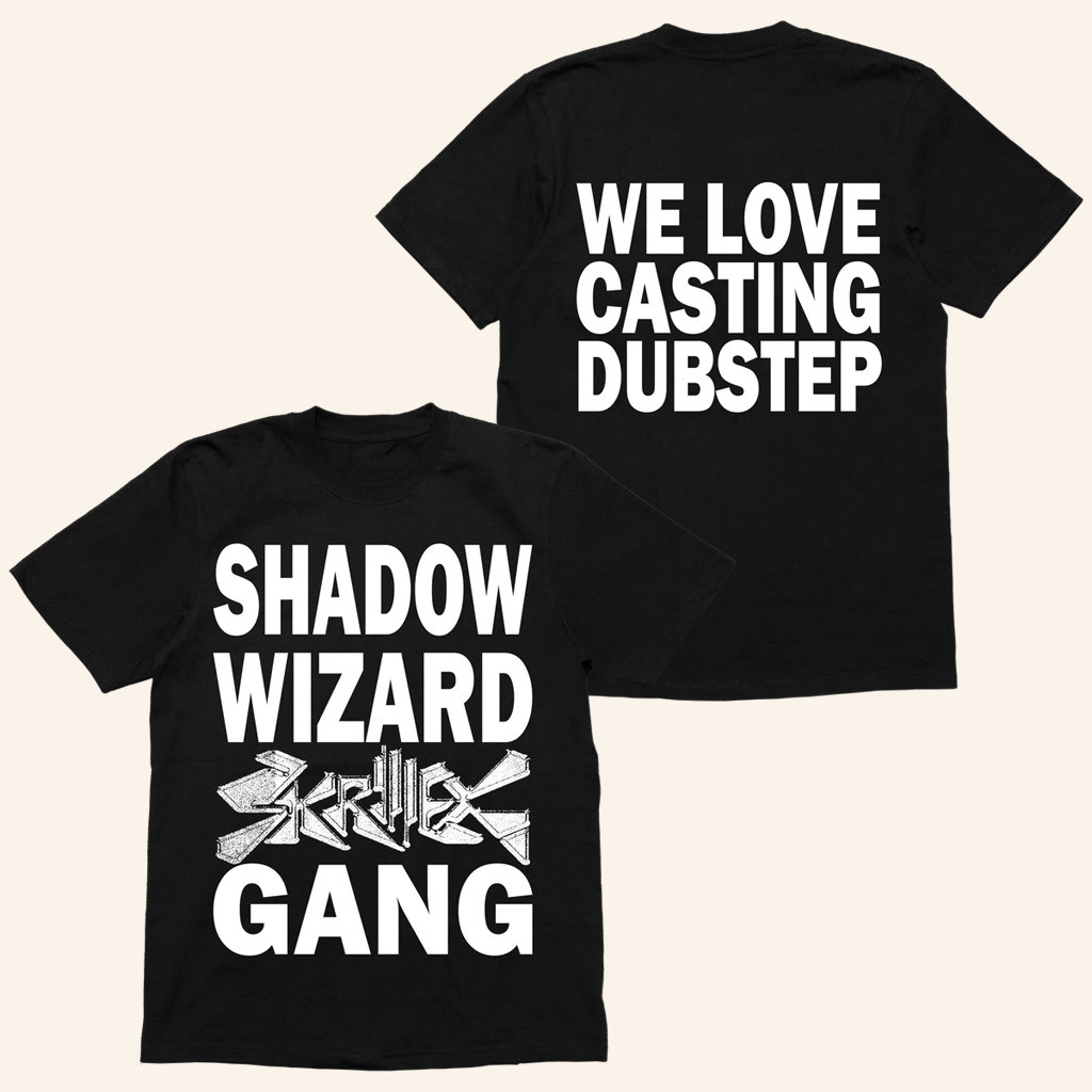 Skrillex Merch Shadow Wizard Skrillex Gang T-Shirt Christmas Gifts For Him