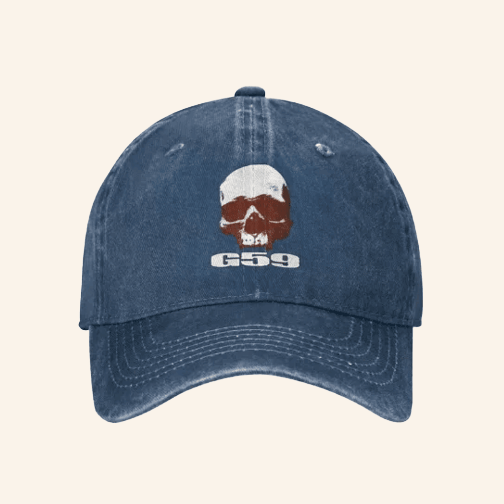 Skull Baseball Denim Blue 59 Cap Skull Baseball Denim Blue 59 Cap